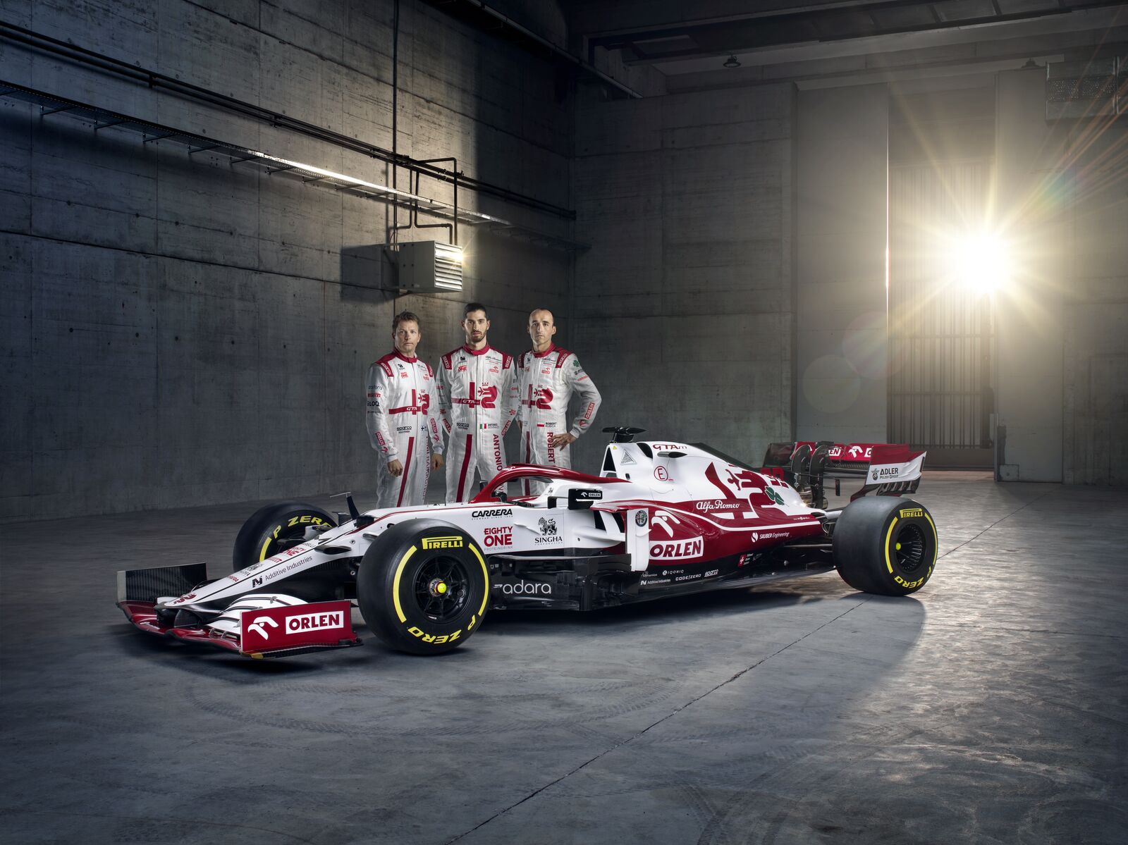 Team launch gallery: Alfa Romeo Racing C41