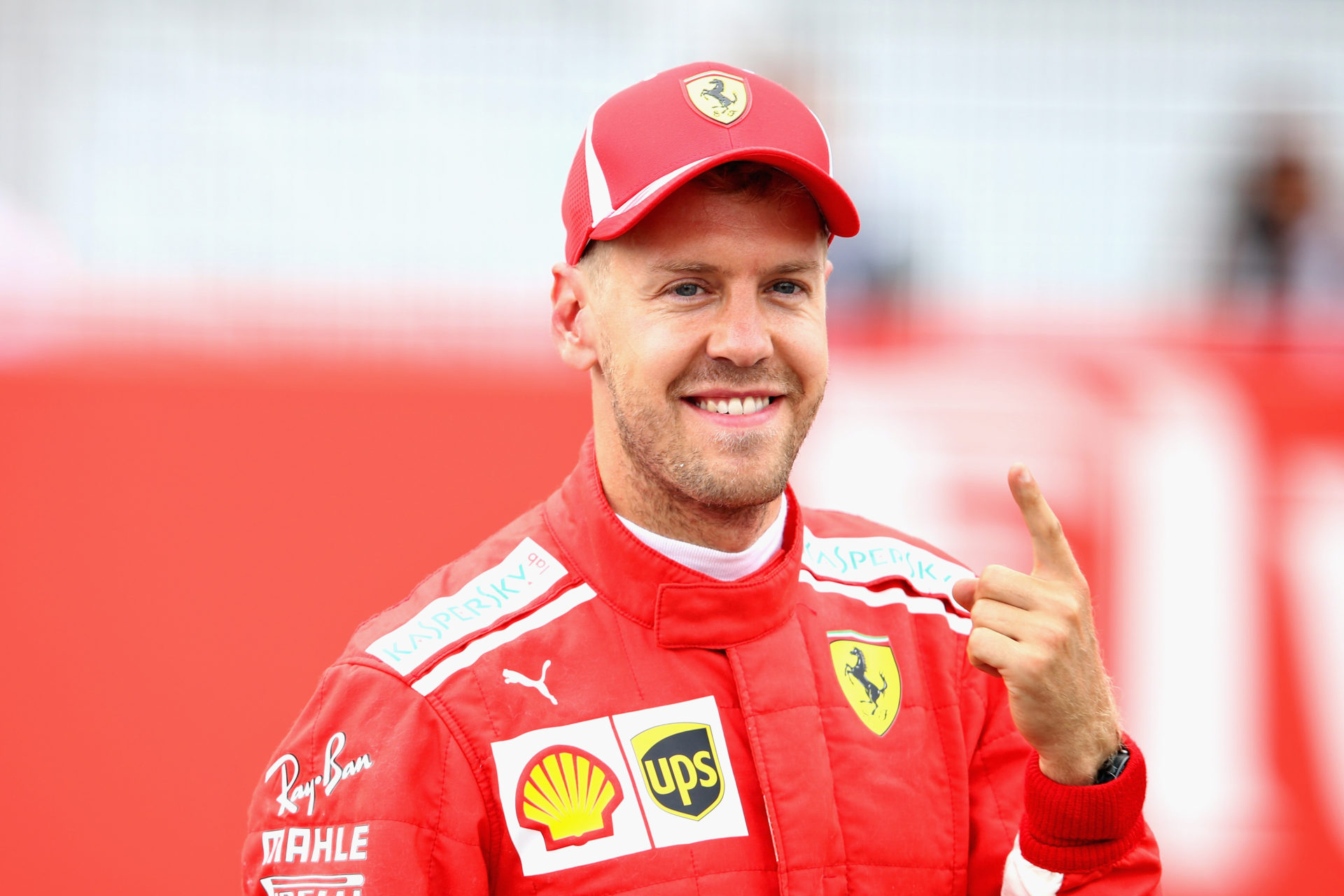 Aston Martin driver Sebastian Vettel