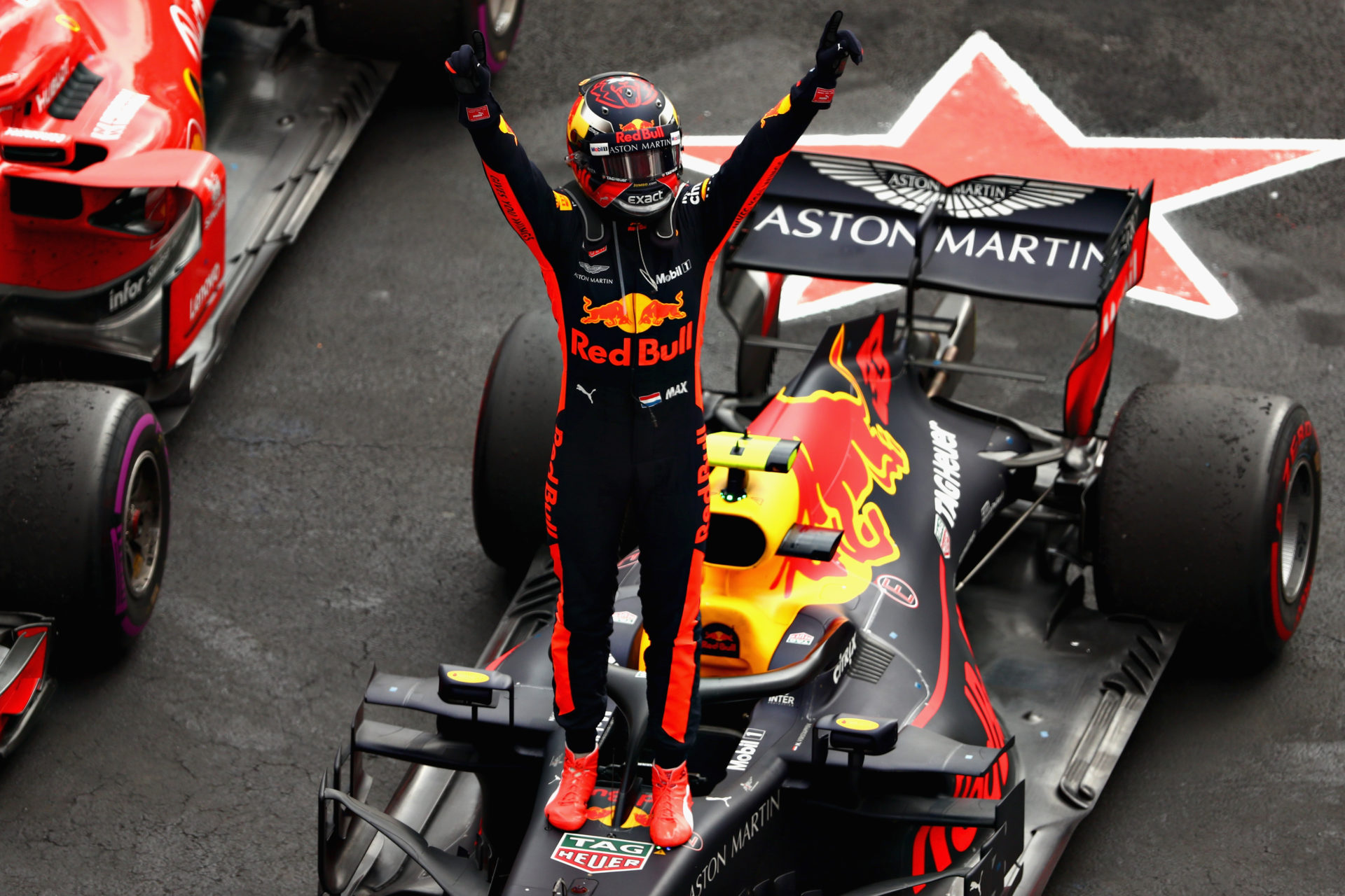 Max Verstappen following the Mexican GP