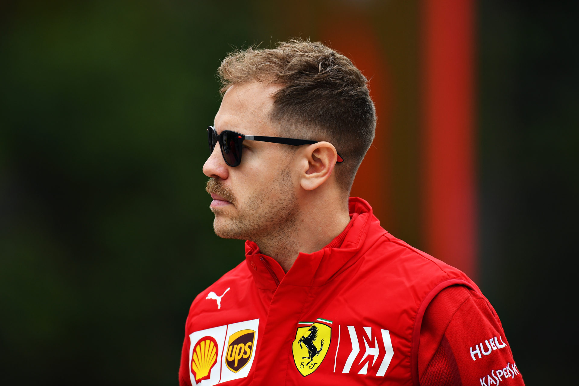 Sebastian Vettel ahead of the Chinese Grand Prix