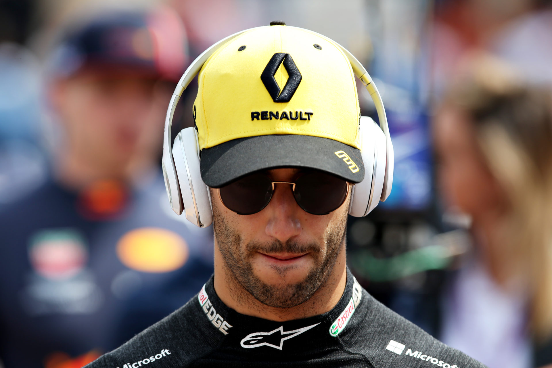 Daniel Ricciardo is in the zone ahead of the Monaco Gp