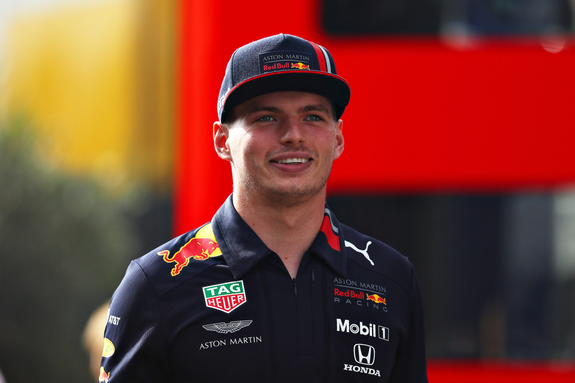 Max Verstappen at the Belgian Grand Prix of 2019