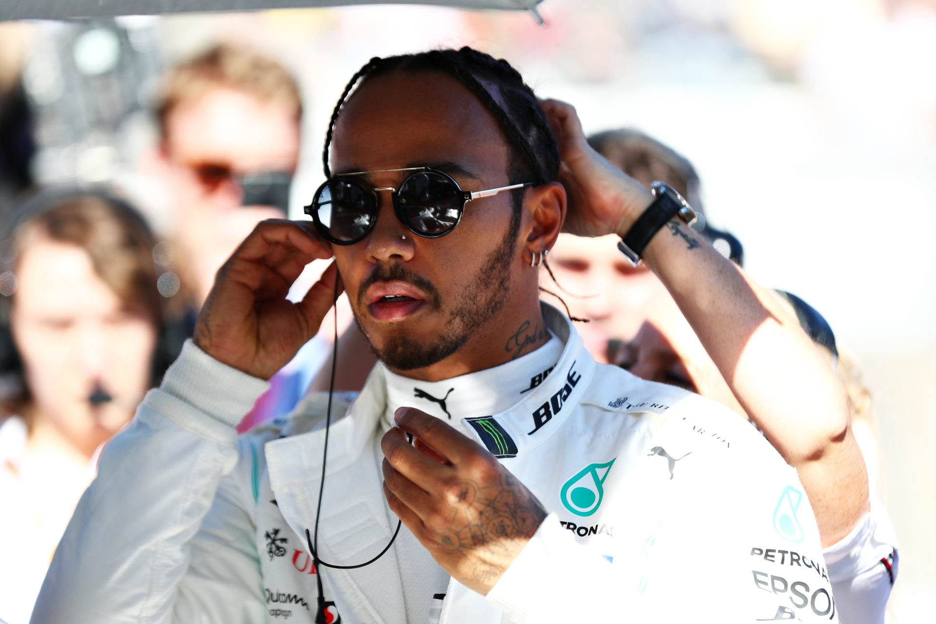 Mercedes' Lewis Hamilton