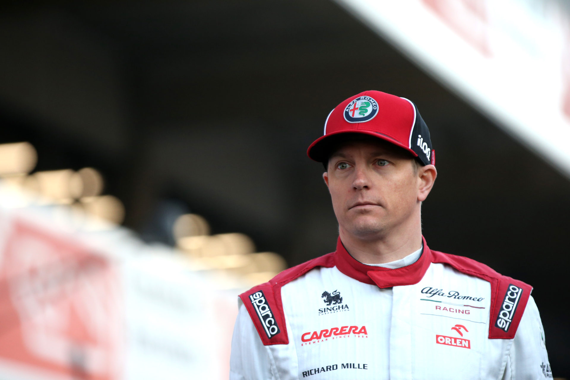 Alfa Romeo driver Kimi Raikkonen