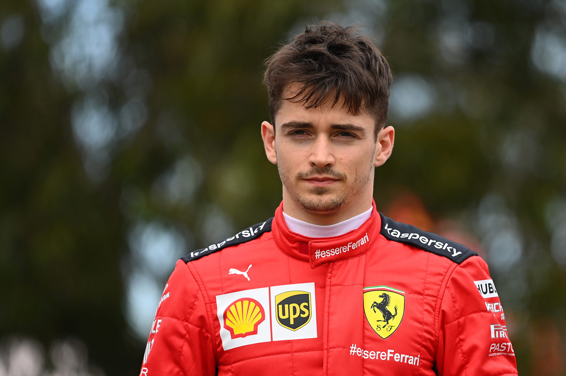 Charles Leclerc of Monaco and Ferrari