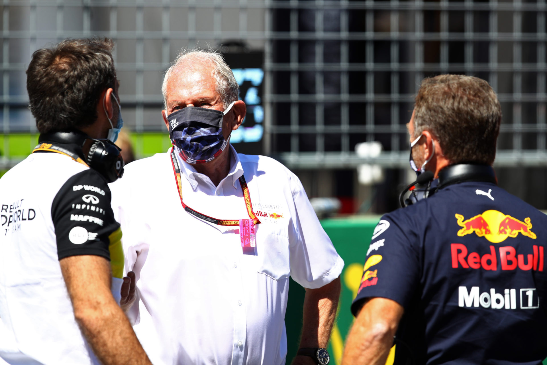 Red Bull advisor Helmut Marko in the paddock prior to the F1 race in Austria