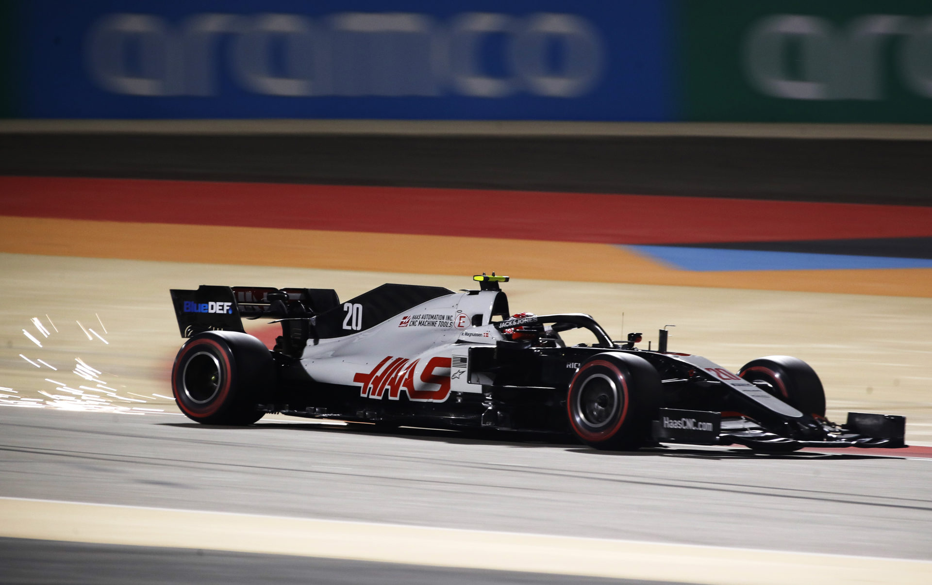 Kevin Magnussen during the Sakhir GP