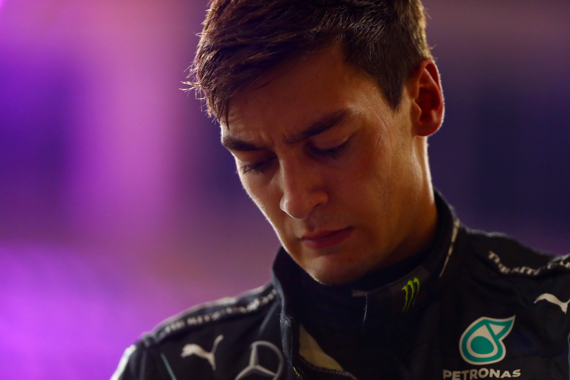 George Russell following the Sakhir GP