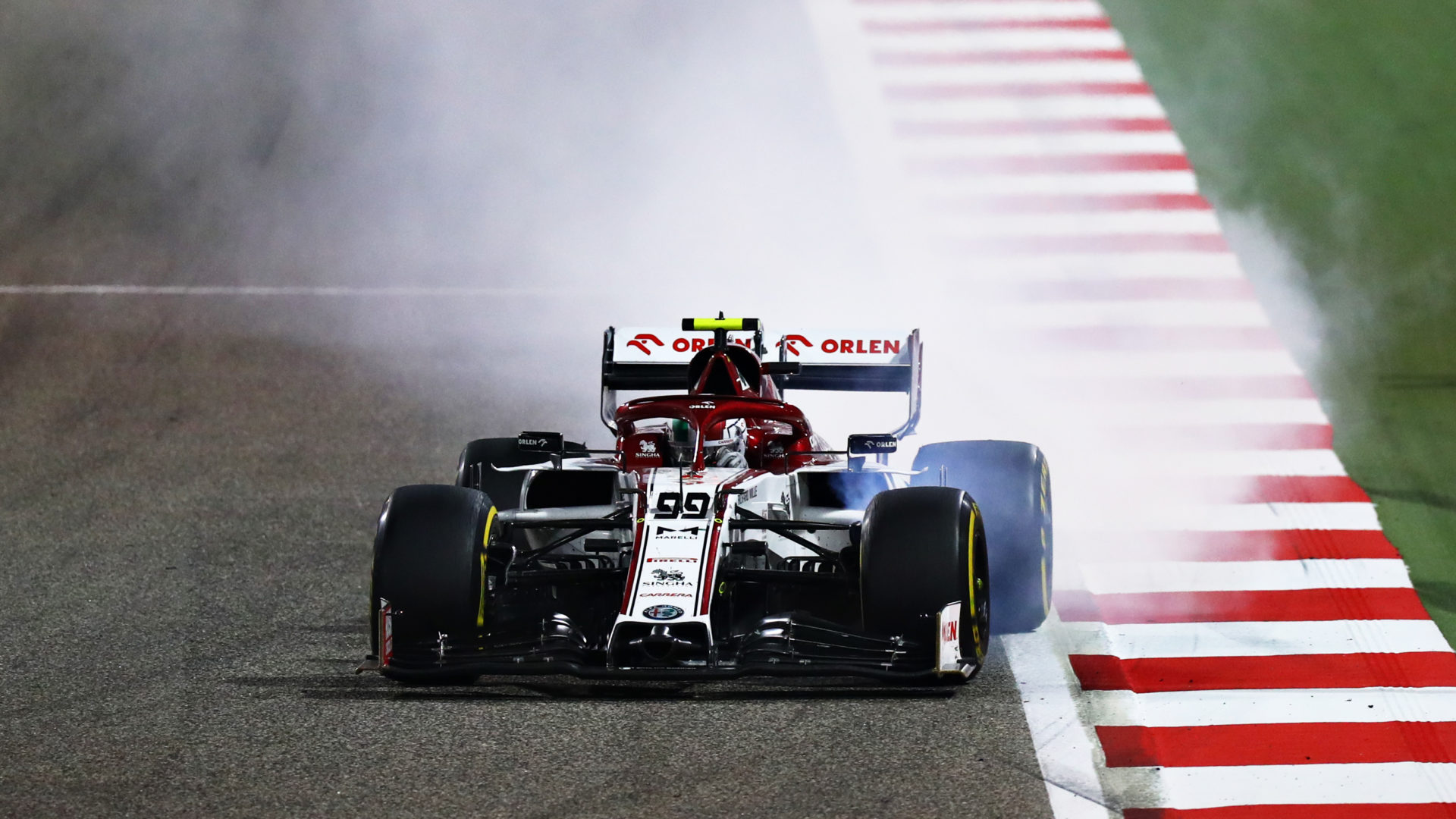Antonio Giovinazzi during the Sakhir GP
