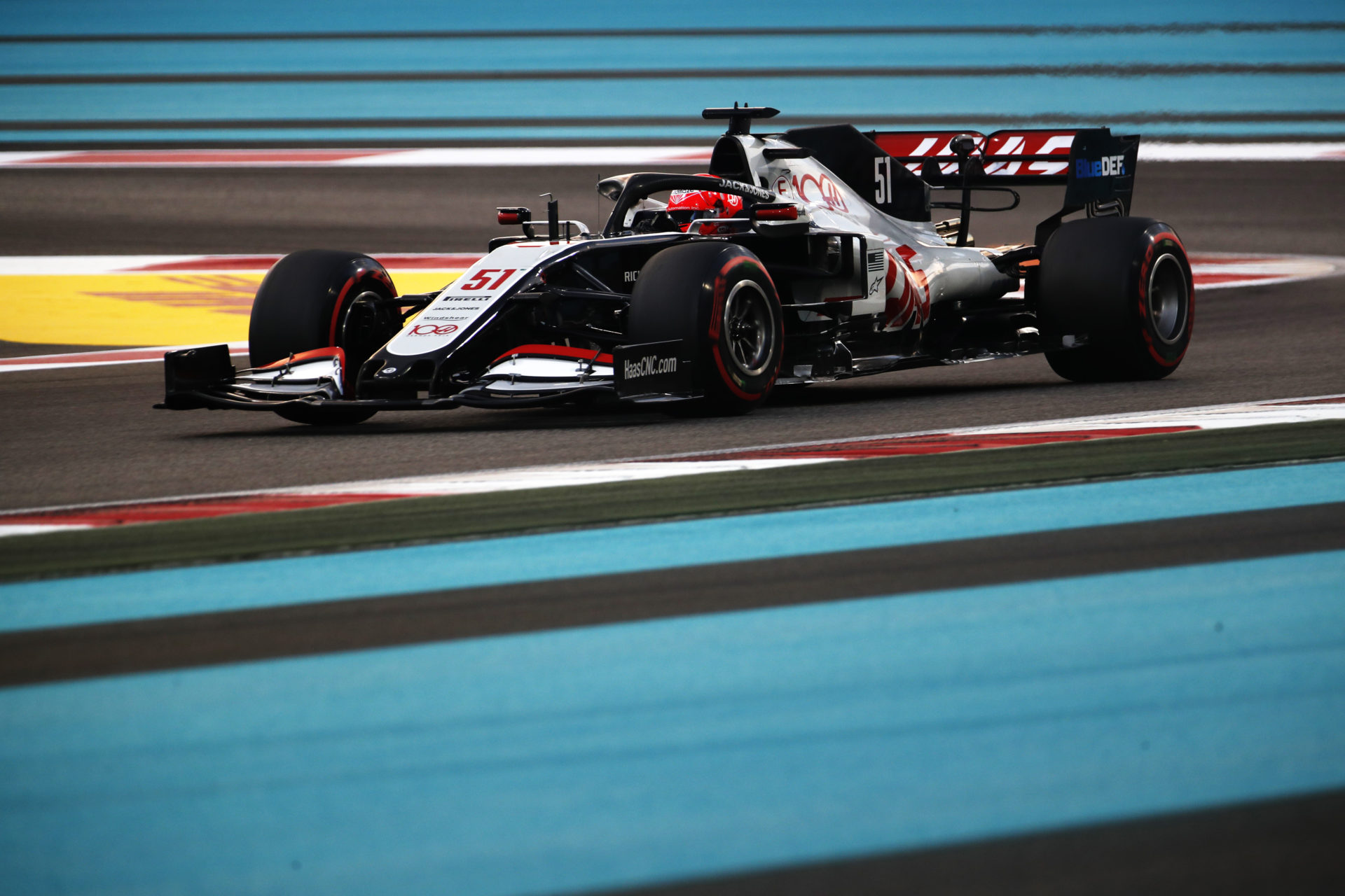 Pietro Fittipaldi during the Abu Dhabi F1 GP