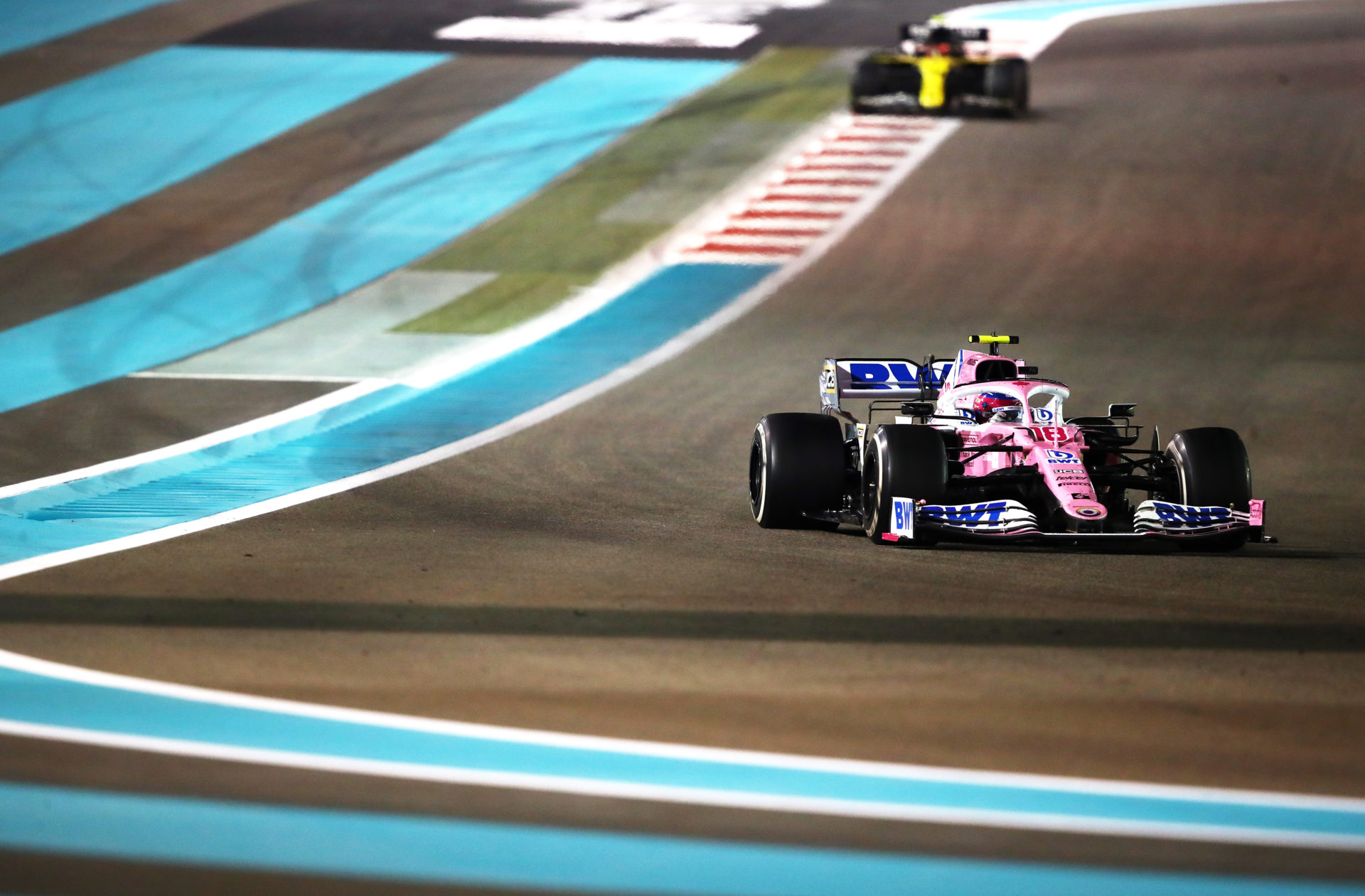 Lance Stroll of Aston Martin during the Abu Dhabi F1 GP