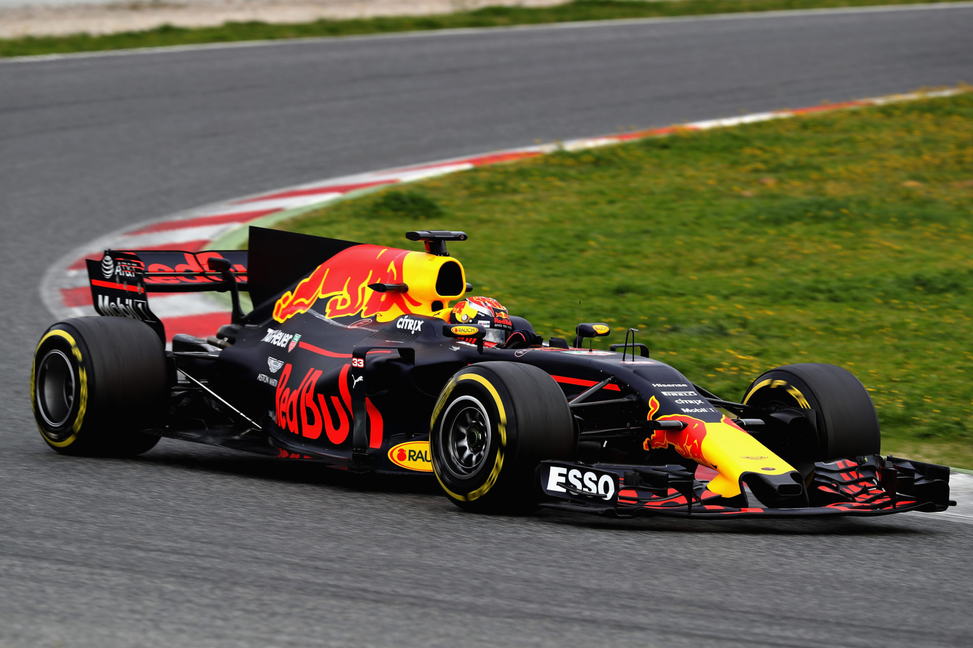 Red Bull driver Max Verstappen during the F1 winter testing in Spain