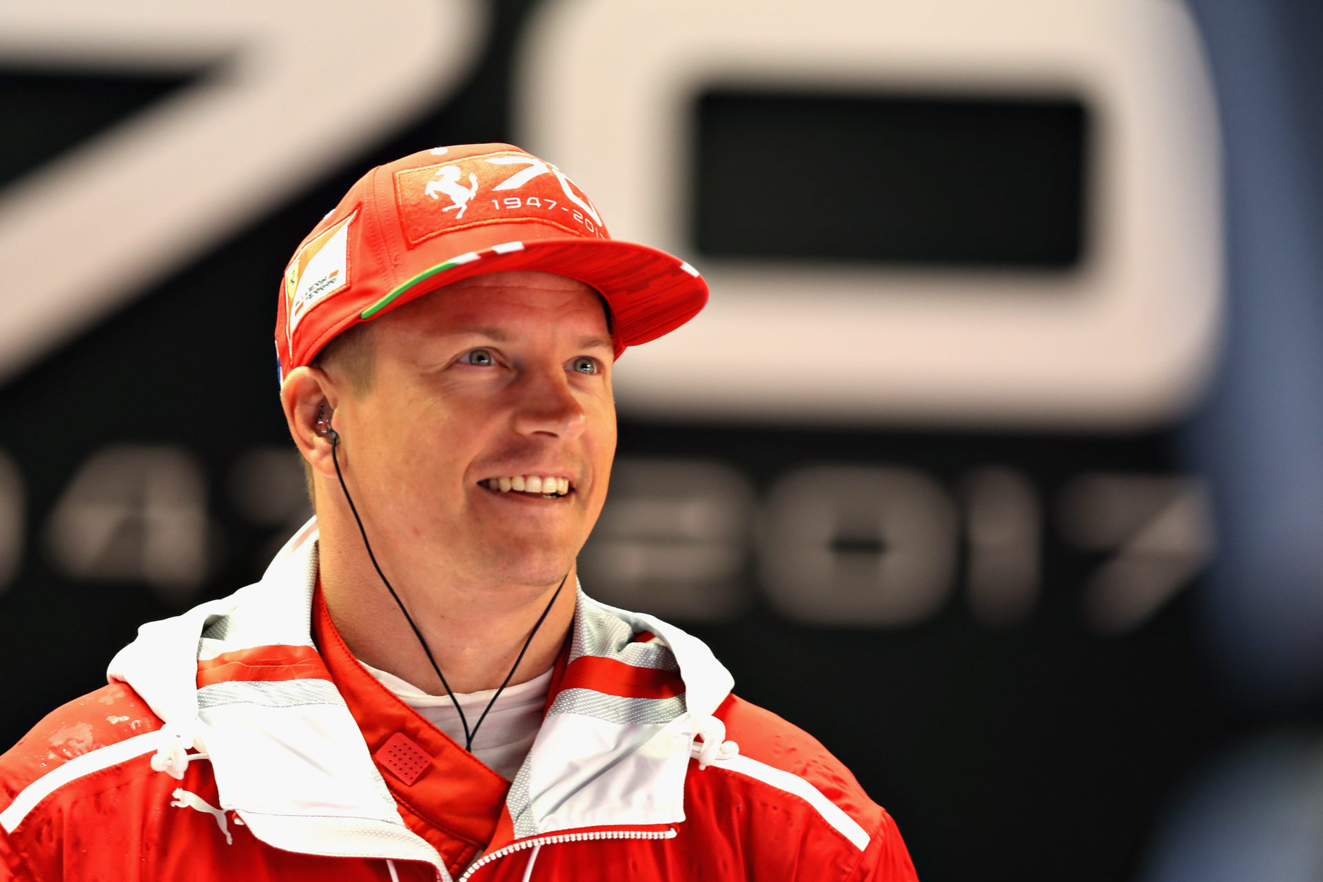 Kimi Raikkonen at Monza, Italy in 2017