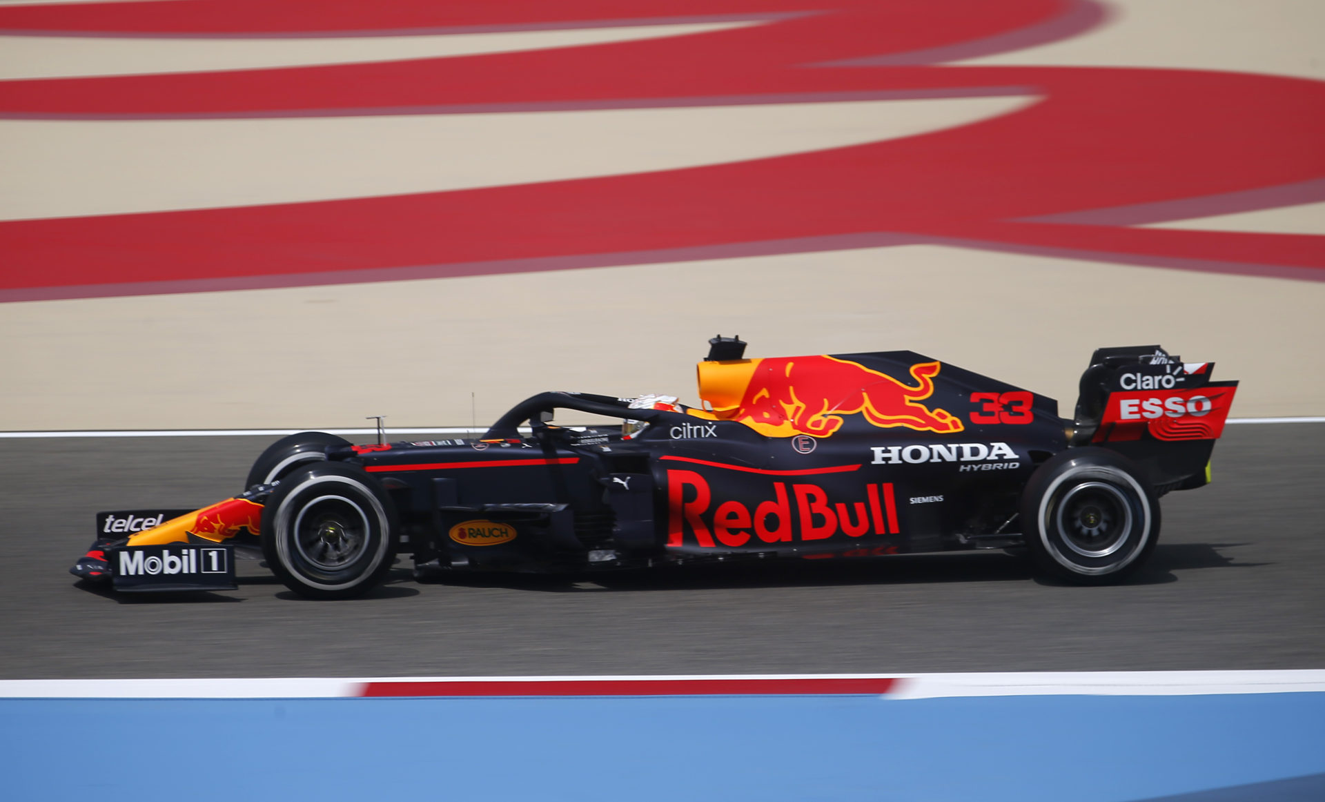 Red Bull F1's Max Verstappen in pre season testing