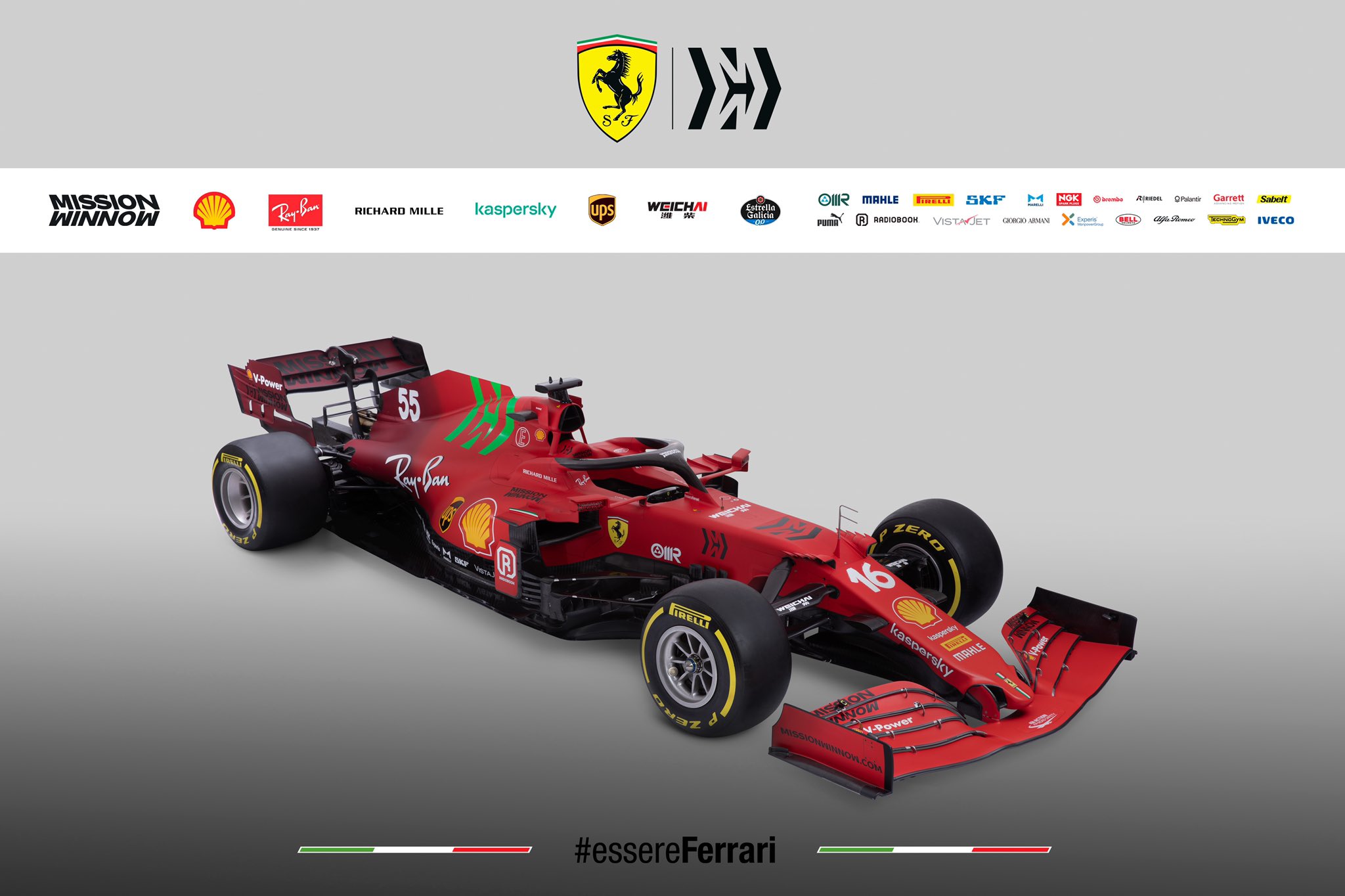Team launch gallery: Ferrari SF21
