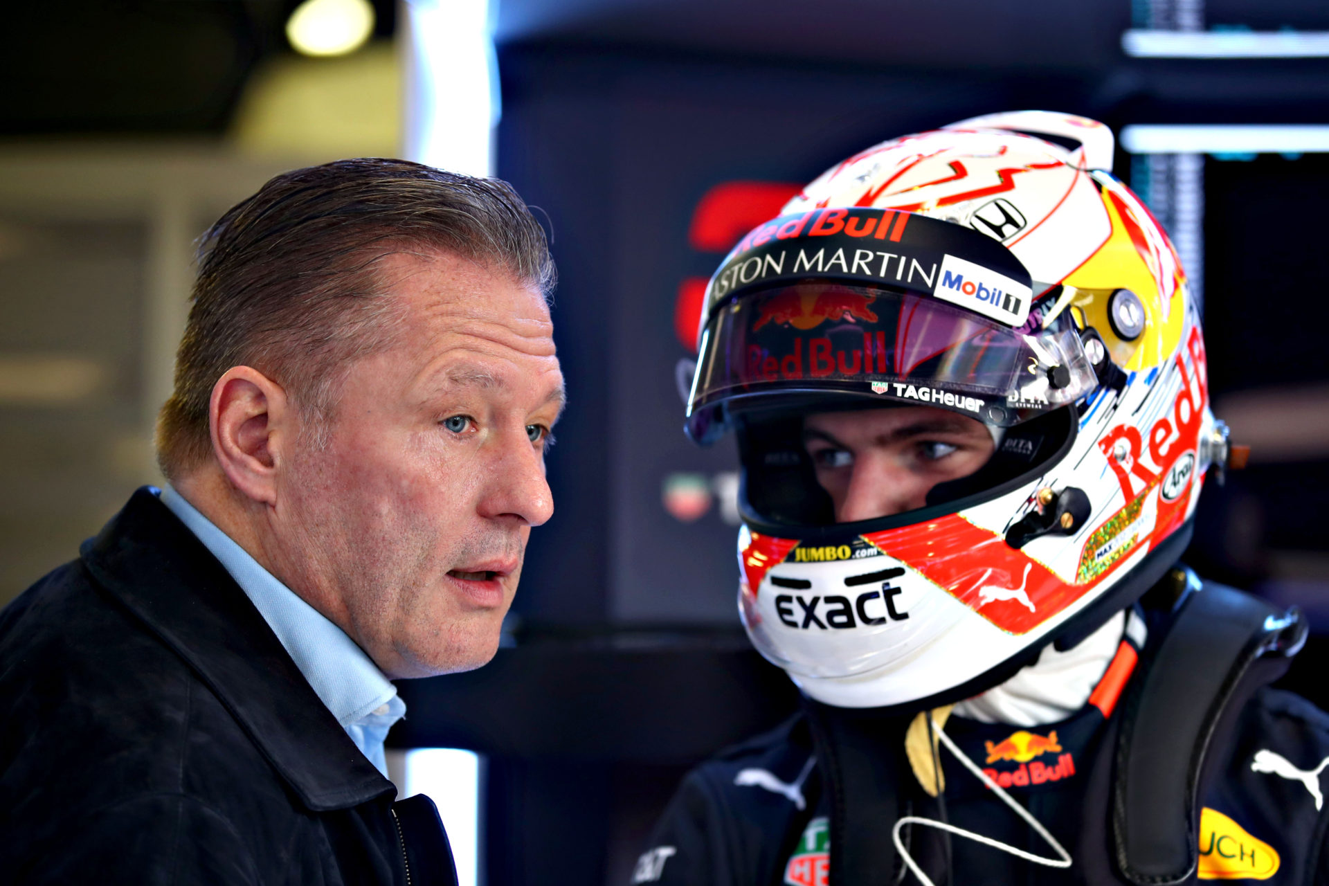 Jos and Max Verstappen