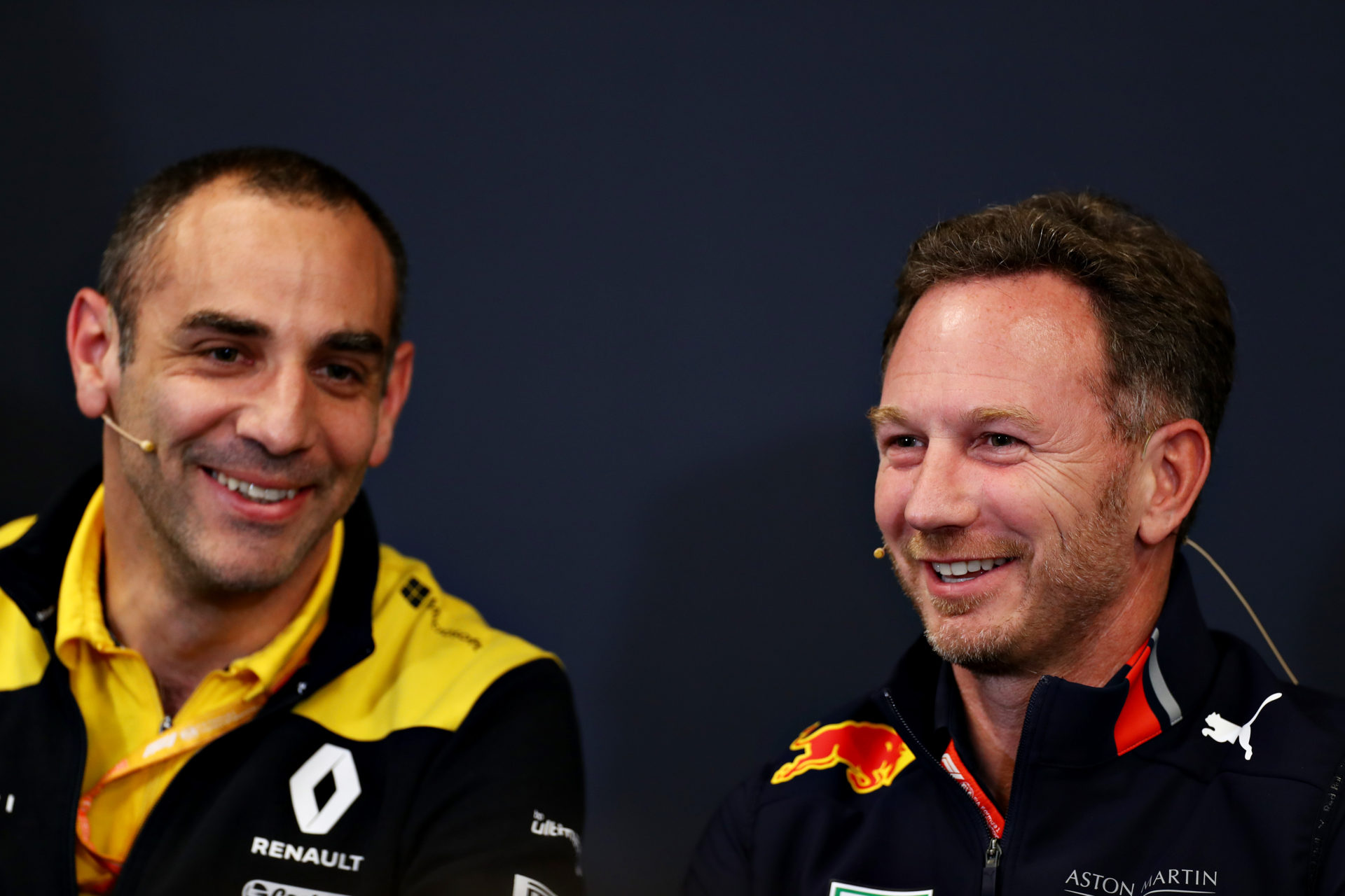 Red Bull and Renault team principals