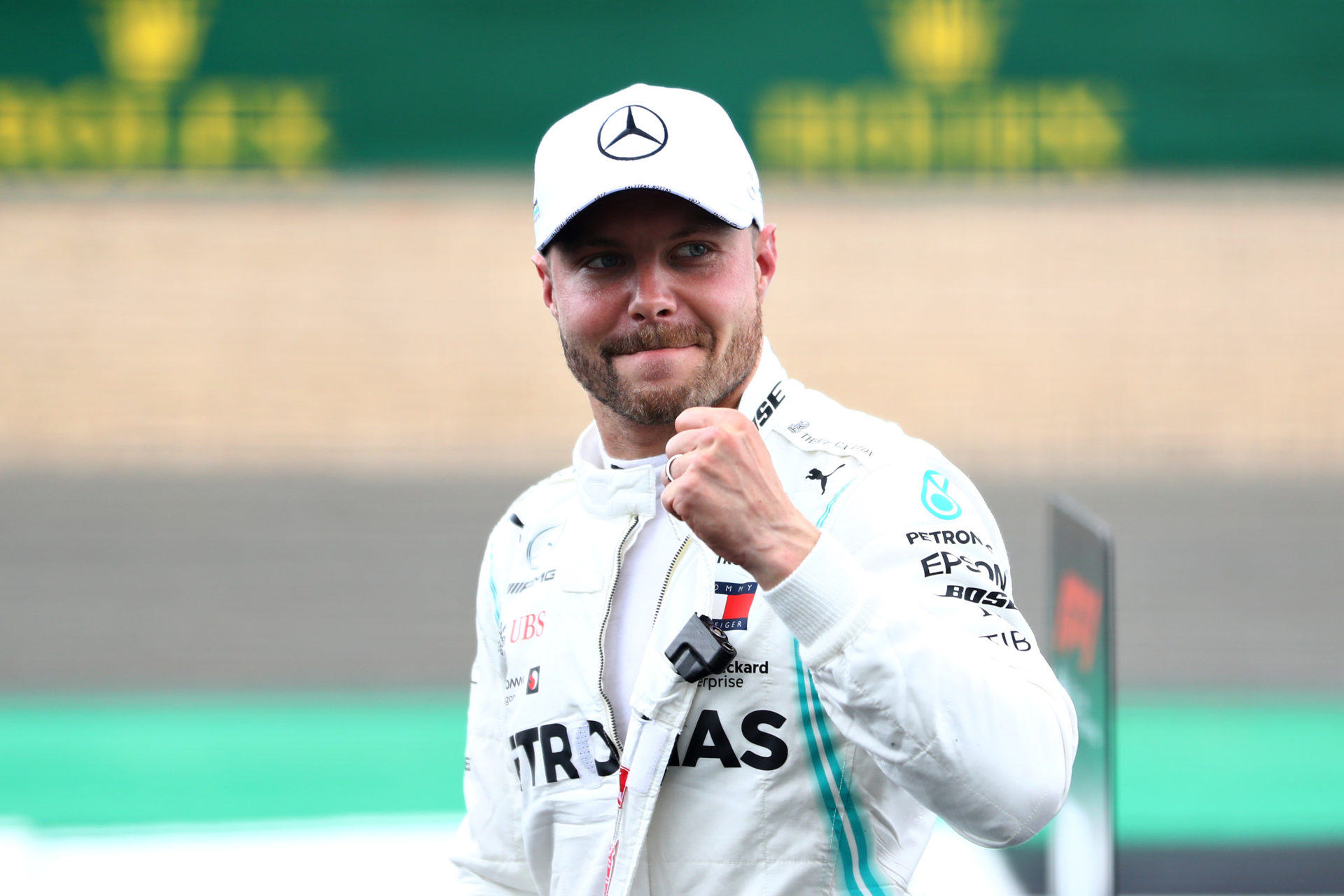 Valtteri Bottas at the qualifying at the Britain Grand Prix