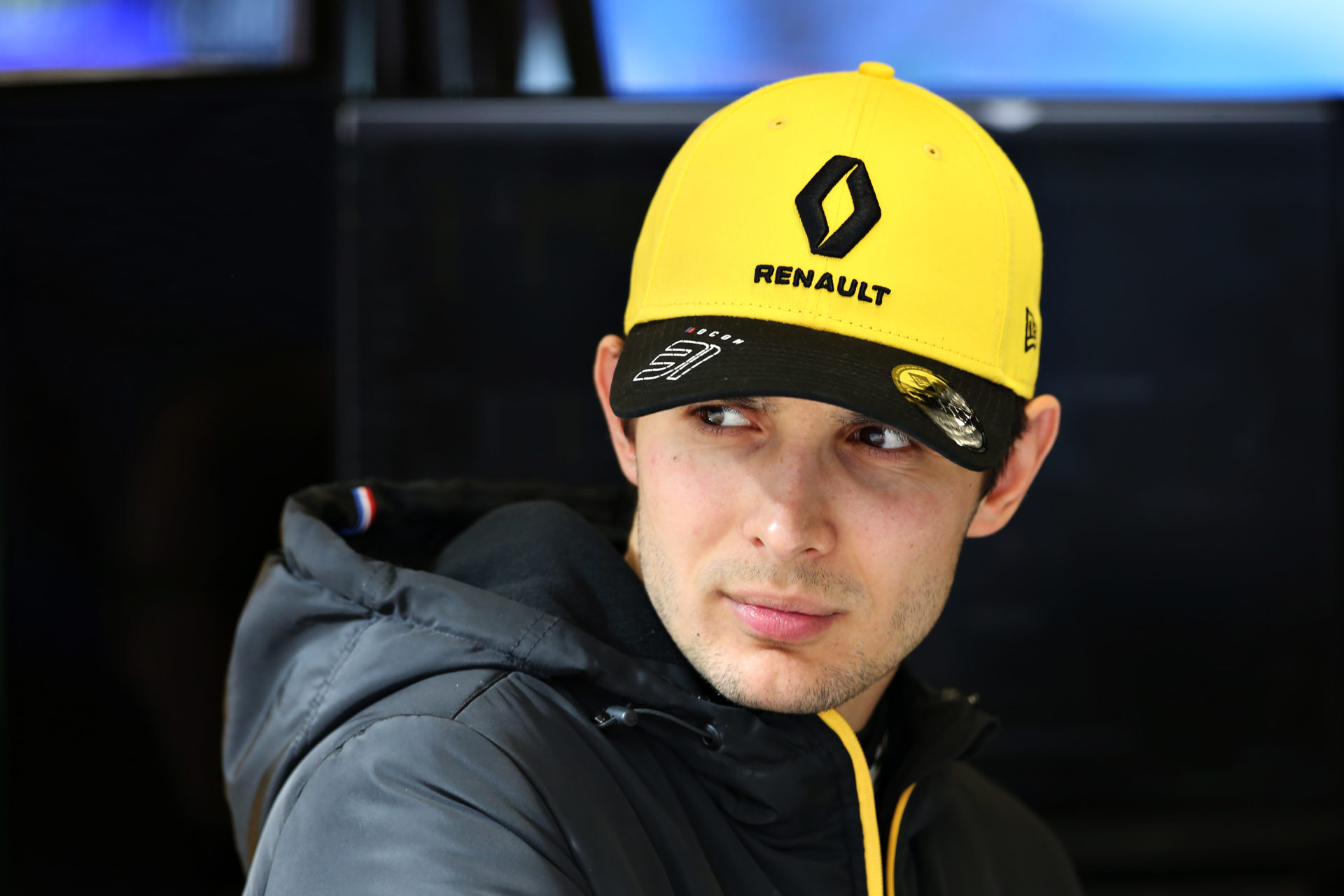 Alpine F1 driver Esteban Ocon during the winter testing in Barcelona