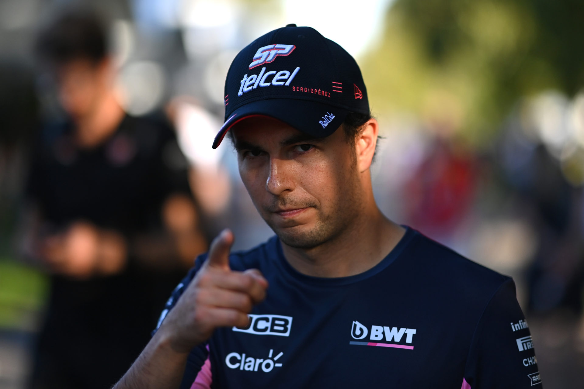 Sergio Perez ahead of the Australian Grand Prix
