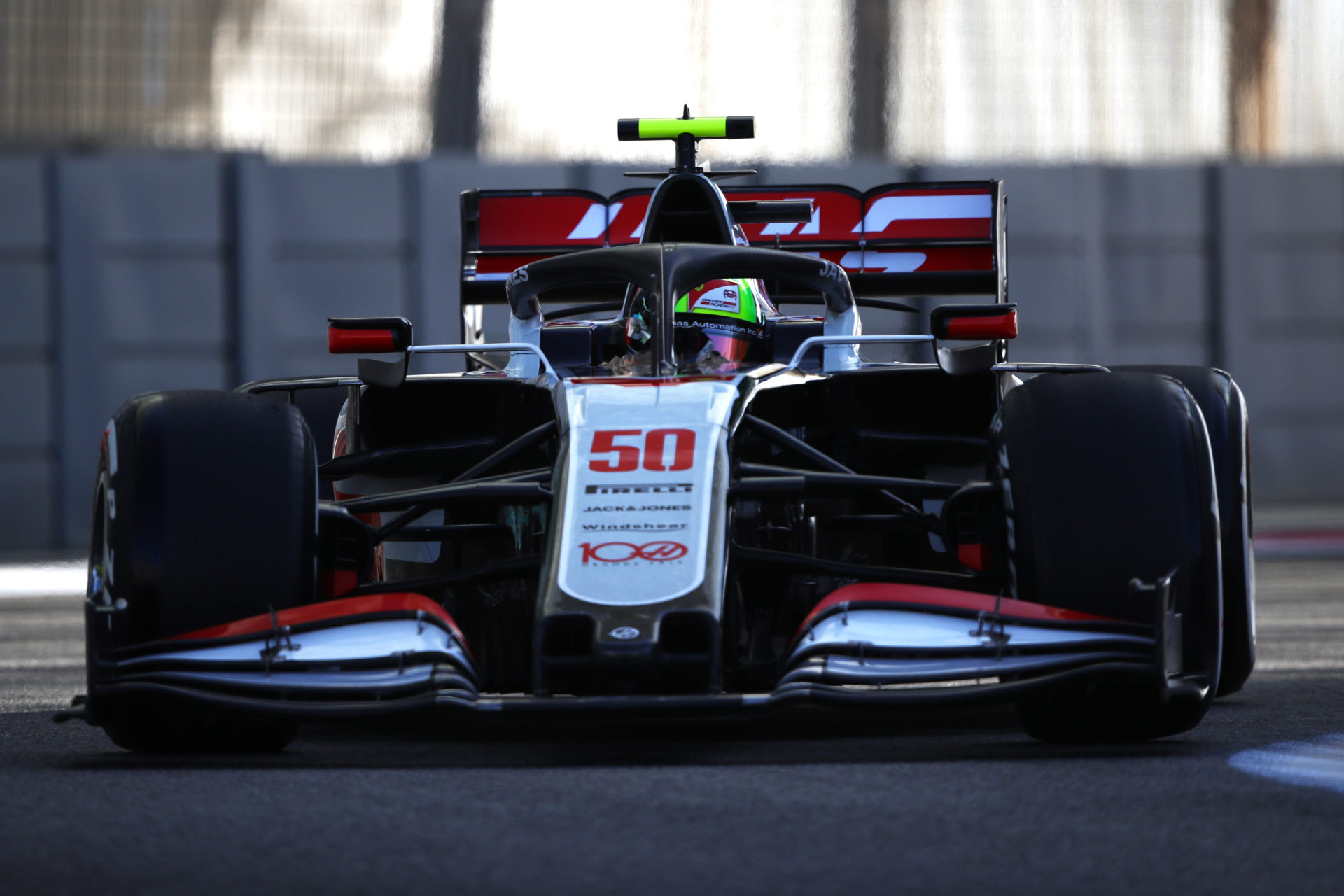 Mick Schumacher during the 2020 Abu Dhabi GP