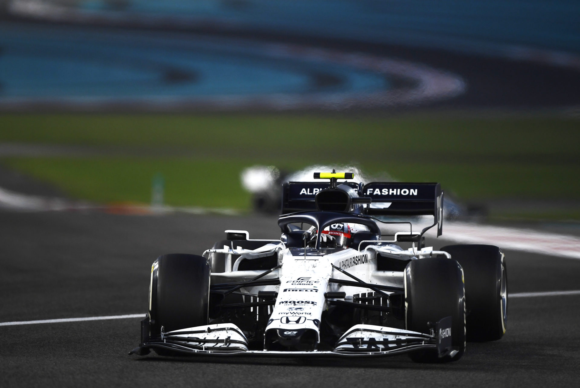 Pierre Gasly during the Abu Dhabi GP