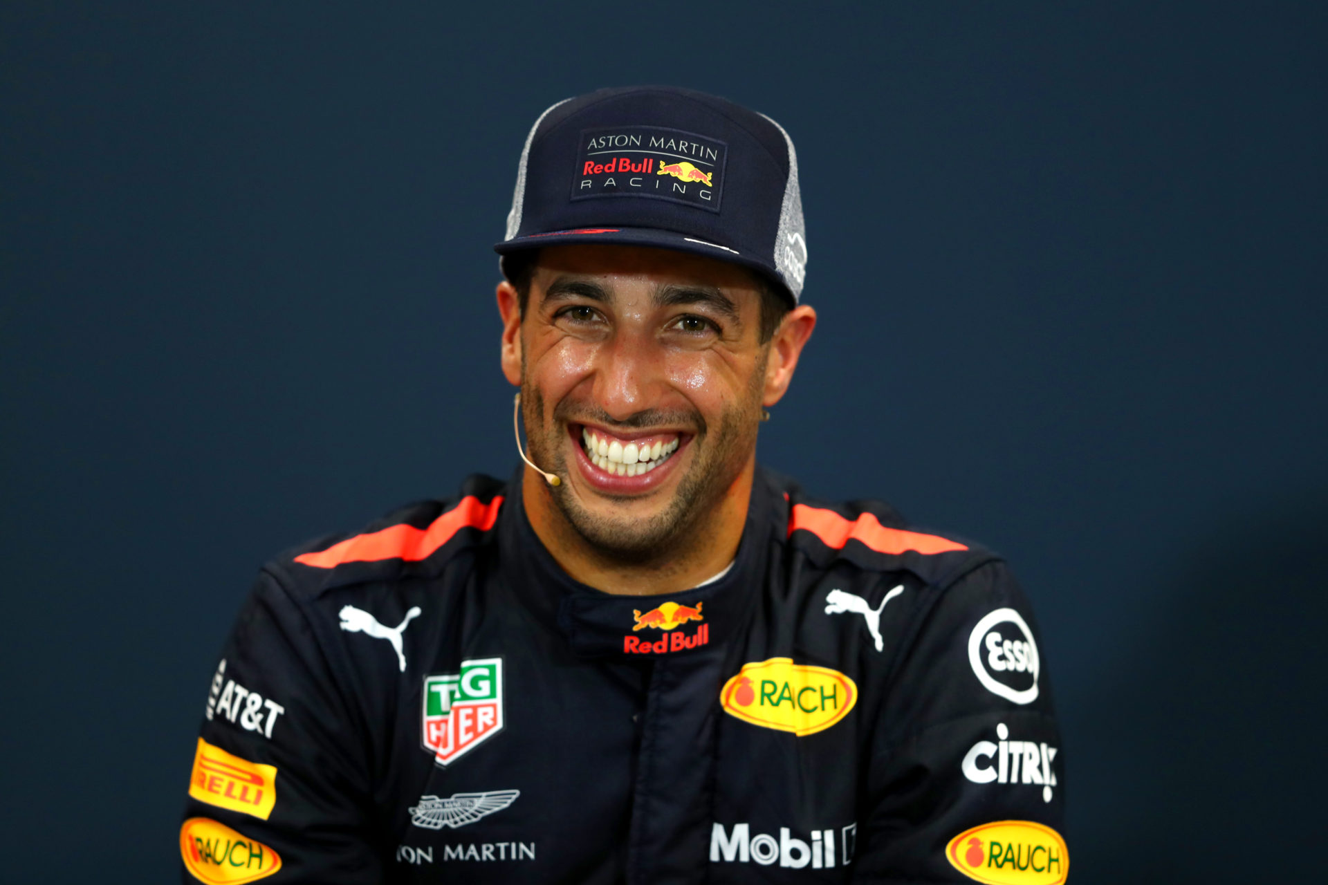 Daniel Ricciardo after qualifying for the Monaco Formula One Grand Prix at Circuit de Monaco