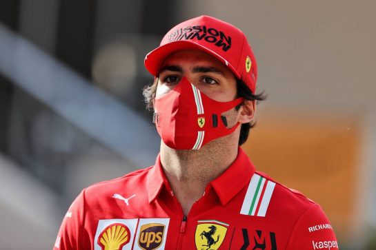 Carlos Sainz Jr (ESP) Ferrari.
12.03.2021. Formula 1 Testing, Sakhir, Bahrain, Day One.
- www.xpbimages.com, EMail: requests@xpbimages.com &copy; Copyright: Moy / XPB Images