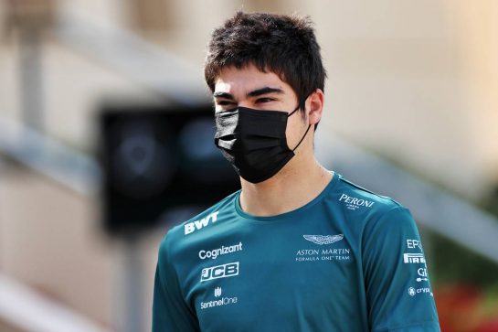 Lance Stroll (CDN) Aston Martin F1 Team.
12.03.2021. Formula 1 Testing, Sakhir, Bahrain, Day One.
- www.xpbimages.com, EMail: requests@xpbimages.com &copy; Copyright: Moy / XPB Images