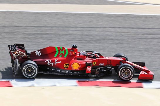 Charles Leclerc (MON) Ferrari SF-21.
12.03.2021. Formula 1 Testing, Sakhir, Bahrain, Day One.
- www.xpbimages.com, EMail: requests@xpbimages.com &copy; Copyright: Charniaux / XPB Images