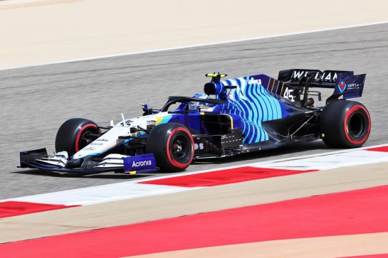 Roy Nissany (ISR) Williams Racing FW43B Development Driver.
12.03.2021. Formula 1 Testing, Sakhir, Bahrain, Day One.
- www.xpbimages.com, EMail: requests@xpbimages.com &copy; Copyright: Charniaux / XPB Images