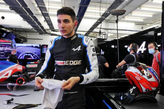 Esteban Ocon (FRA) Alpine F1 Team.
12.03.2021. Formula 1 Testing, Sakhir, Bahrain, Day One.
- www.xpbimages.com, EMail: requests@xpbimages.com &copy; Copyright: Moy / XPB Images