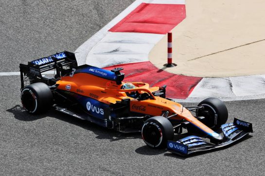 Daniel Ricciardo (AUS) McLaren MCL35M.
12.03.2021. Formula 1 Testing, Sakhir, Bahrain, Day One.
- www.xpbimages.com, EMail: requests@xpbimages.com &copy; Copyright: Batchelor / XPB Images
