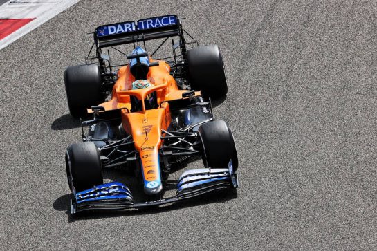 Daniel Ricciardo (AUS) McLaren MCL35M.
12.03.2021. Formula 1 Testing, Sakhir, Bahrain, Day One.
- www.xpbimages.com, EMail: requests@xpbimages.com &copy; Copyright: Batchelor / XPB Images