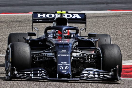 Pierre Gasly (FRA) AlphaTauri AT02.
12.03.2021. Formula 1 Testing, Sakhir, Bahrain, Day One.
- www.xpbimages.com, EMail: requests@xpbimages.com &copy; Copyright: Batchelor / XPB Images