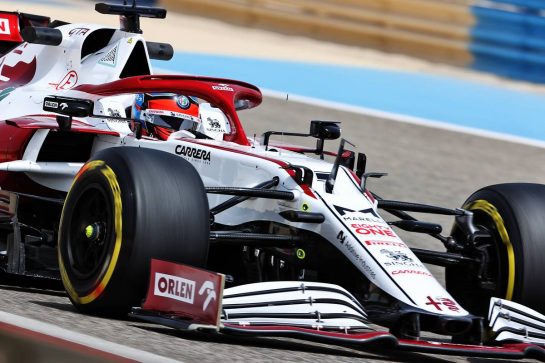 Kimi Raikkonen (FIN) Alfa Romeo Racing C41.
12.03.2021. Formula 1 Testing, Sakhir, Bahrain, Day One.
- www.xpbimages.com, EMail: requests@xpbimages.com &copy; Copyright: Charniaux / XPB Images