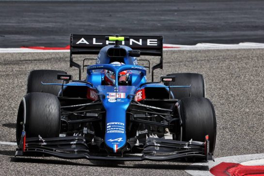 Esteban Ocon (FRA) Alpine F1 Team A521.
12.03.2021. Formula 1 Testing, Sakhir, Bahrain, Day One.
- www.xpbimages.com, EMail: requests@xpbimages.com &copy; Copyright: Batchelor / XPB Images