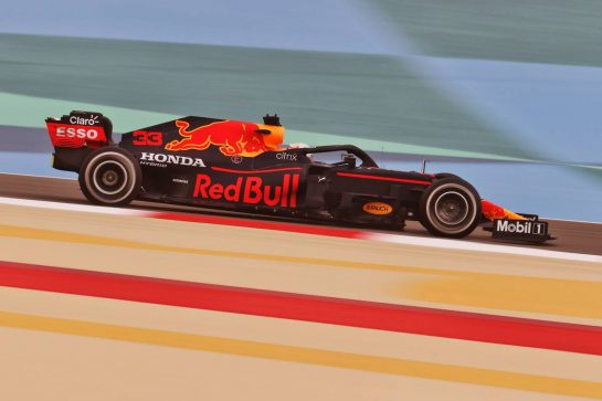Max Verstappen (NLD) Red Bull Racing RB16B.
12.03.2021. Formula 1 Testing, Sakhir, Bahrain, Day One.
- www.xpbimages.com, EMail: requests@xpbimages.com &copy; Copyright: Charniaux / XPB Images
