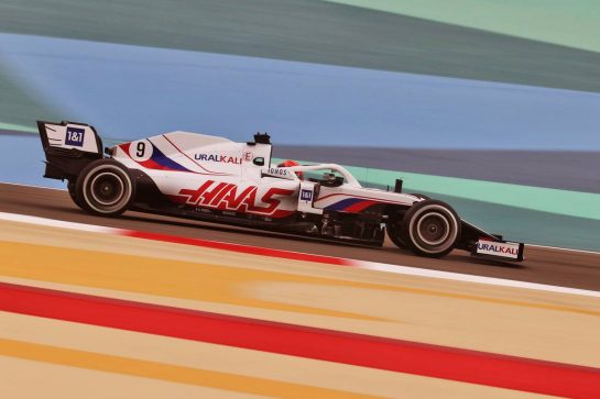 Nikita Mazepin (RUS) Haas F1 Team VF-21.
12.03.2021. Formula 1 Testing, Sakhir, Bahrain, Day One.
- www.xpbimages.com, EMail: requests@xpbimages.com &copy; Copyright: Charniaux / XPB Images