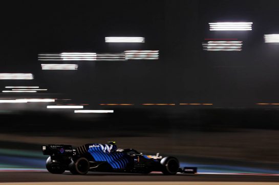 Nicholas Latifi (CDN) Williams Racing FW43B.
13.03.2021. Formula 1 Testing, Sakhir, Bahrain, Day Two.
- www.xpbimages.com, EMail: requests@xpbimages.com &copy; Copyright: Batchelor / XPB Images