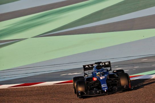 Fernando Alonso (ESP) Alpine F1 Team A521.
14.03.2021. Formula 1 Testing, Sakhir, Bahrain, Day Three.
- www.xpbimages.com, EMail: requests@xpbimages.com &copy; Copyright: Batchelor / XPB Images