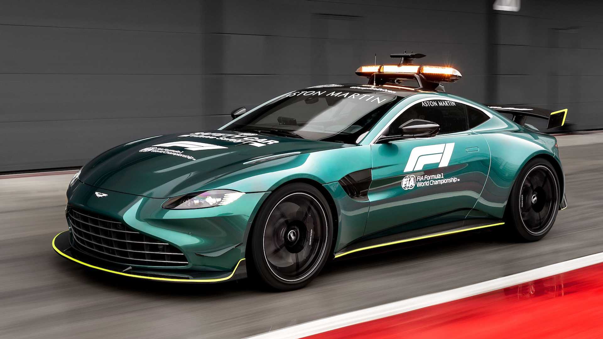 F1 rolls out new Aston Martin Safety and Medical cars