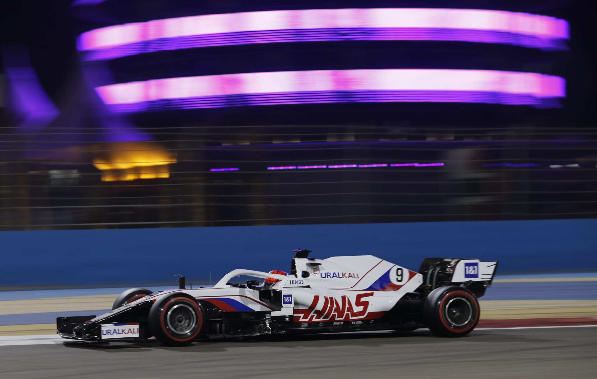 Nikita Mazepin during qualifying for the Bahrain GP