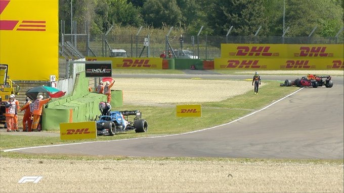 Bottas and Hamilton top FP1 for Mercedes at Imola