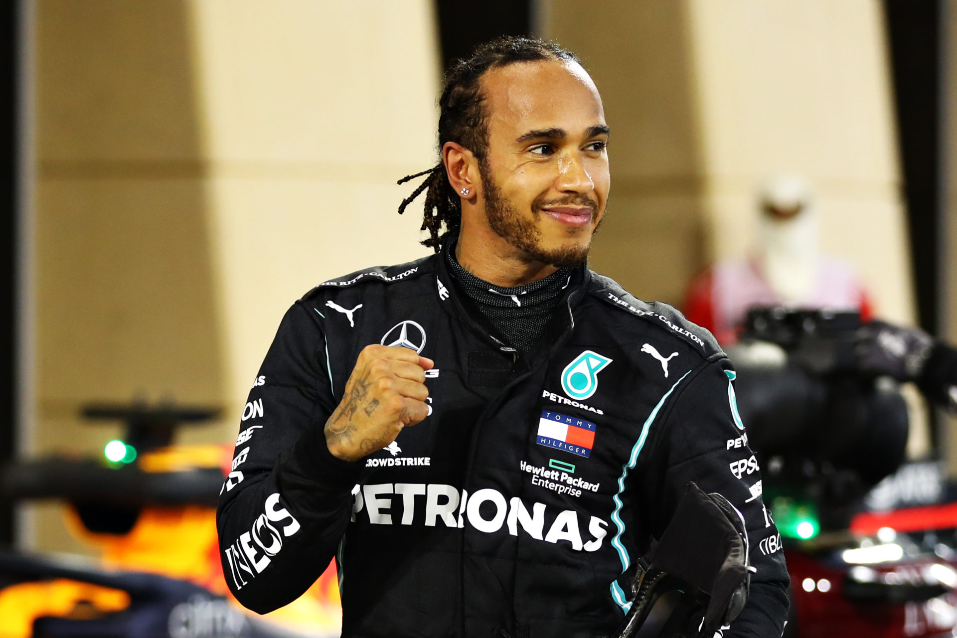 Lewis Hamilton Jokes About Going ‘Grey’ After Battling Verstappen