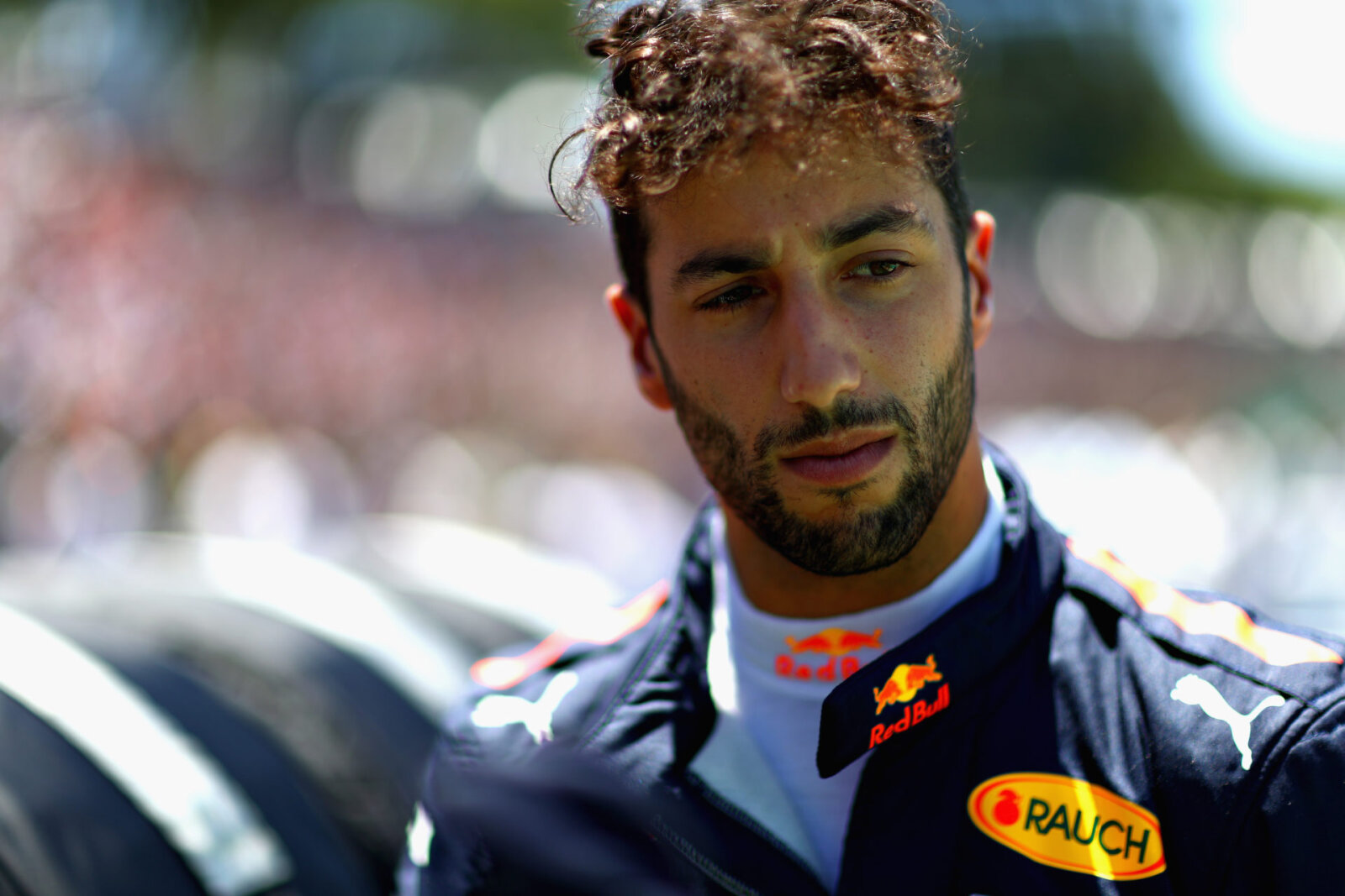 McLaren driver Daniel Ricciardo at the Brazilian GP