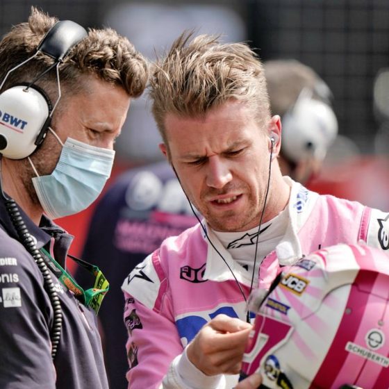 ‘I can’t watch Red Bull without crying’, jokes Hulkenberg