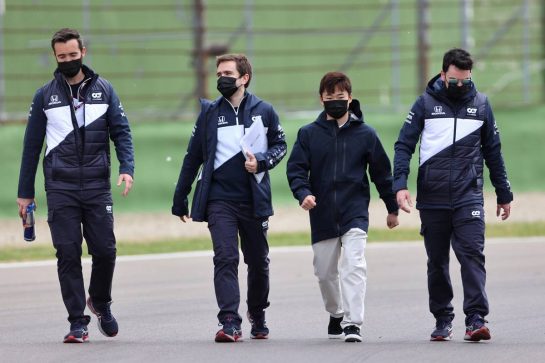 Yuki Tsunoda (JPN), Alpha Tauri
15.04.2021. Formula 1 World Championship, Rd 2, Emilia Romagna Grand Prix, Imola, Italy, Preparation Day.
- www.xpbimages.com, EMail: requests@xpbimages.com © Copyright: Charniaux / XPB Images
