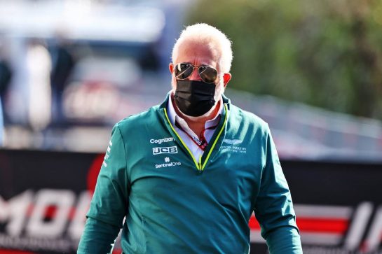 Lawrence Stroll (CDN) Aston Martin F1 Team Investor.
16.04.2021. Formula 1 World Championship, Rd 2, Emilia Romagna Grand Prix, Imola, Italy, Practice Day.
- www.xpbimages.com, EMail: requests@xpbimages.com © Copyright: Moy / XPB Images