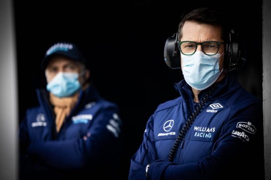 FX Demaison (FRA) Williams Racing Technical Director.
16.04.2021. Formula 1 World Championship, Rd 2, Emilia Romagna Grand Prix, Imola, Italy, Practice Day.
- www.xpbimages.com, EMail: requests@xpbimages.com © Copyright: Bearne / XPB Images